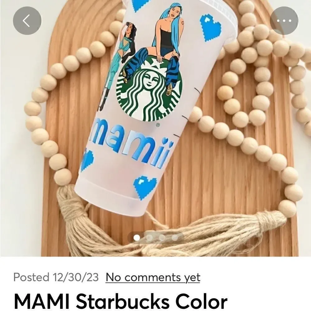 MAMI Starbucks Color Changing Venti Cup
